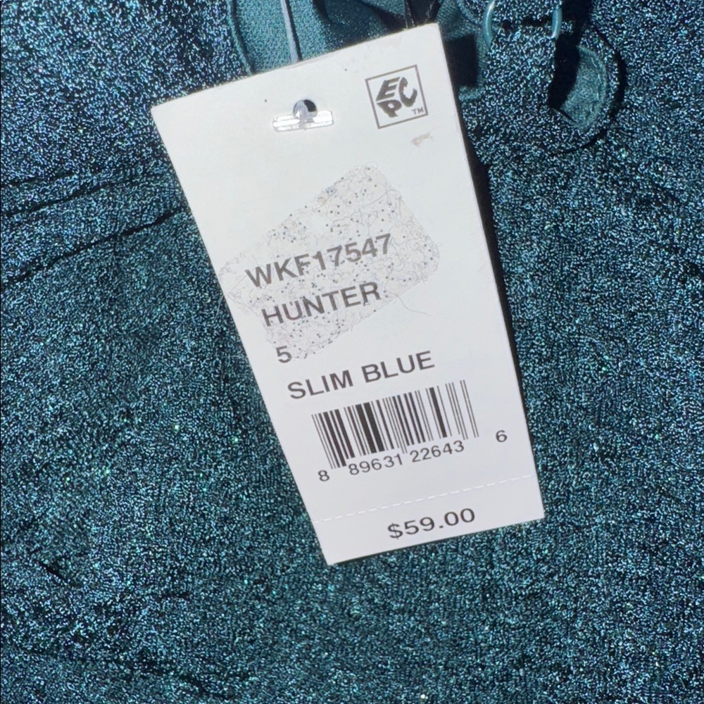 Crystal Doll Juniors' Gathered Tulip-Hem Dress Green 5 New Prom Cocktail Party - Picture 4 of 5
